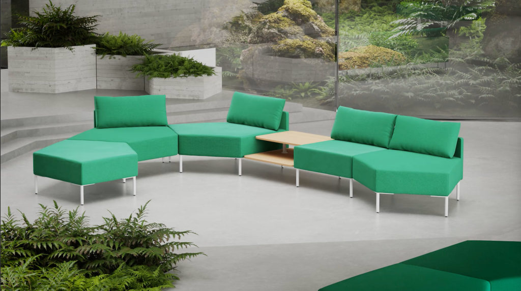 Cityscape 2.0 blue/green with in-line