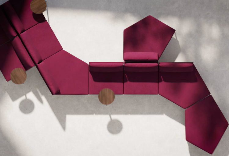 Cityscape 2.0 burgundy overhead view