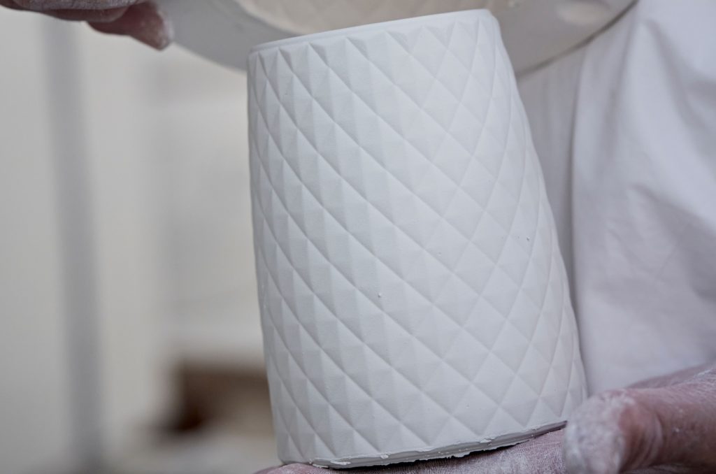Oxford Double during manufacture just removed from mould