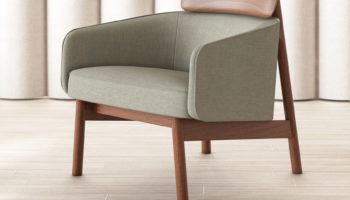 Toluca Chair by Martin Brattrud offers Intriguing Contrast