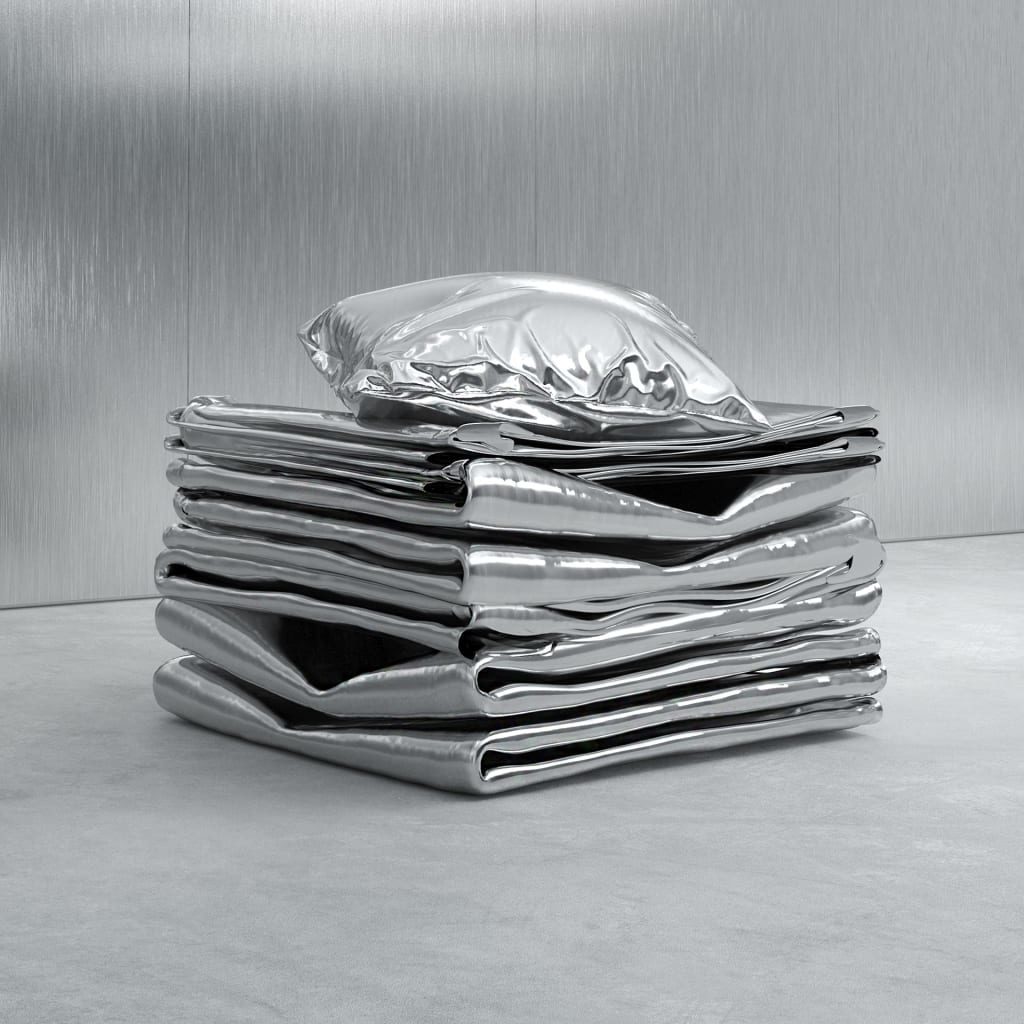 Design Miami Harry Nuriev metallic bed set