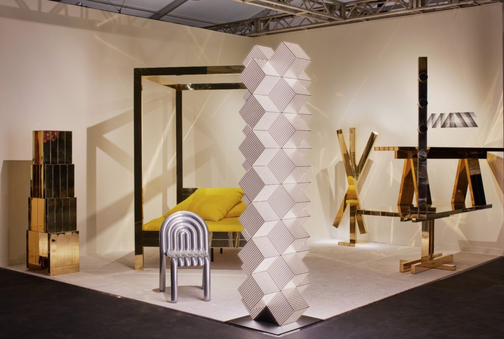 brass Mass collection at Design Miami