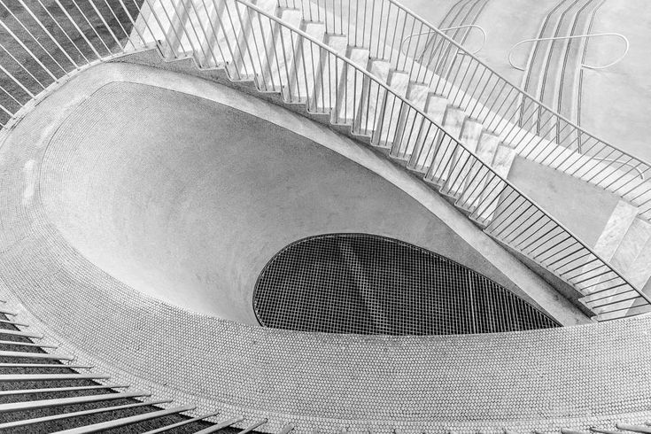 penny tile view from above of penny tiles on surfaces in TWA terminal