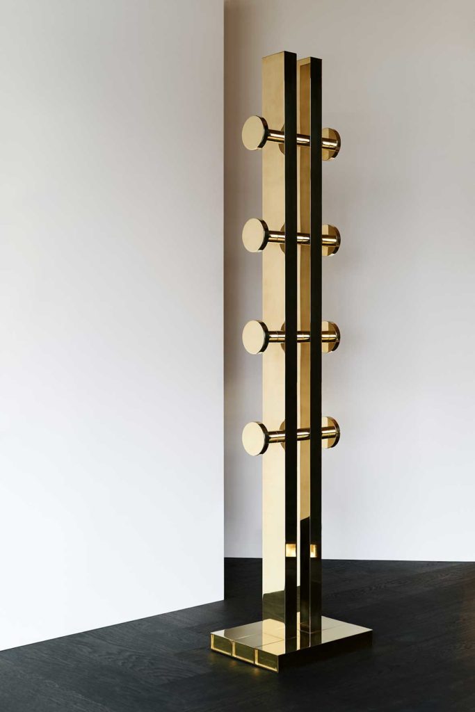 Brass Mass collection coat rack