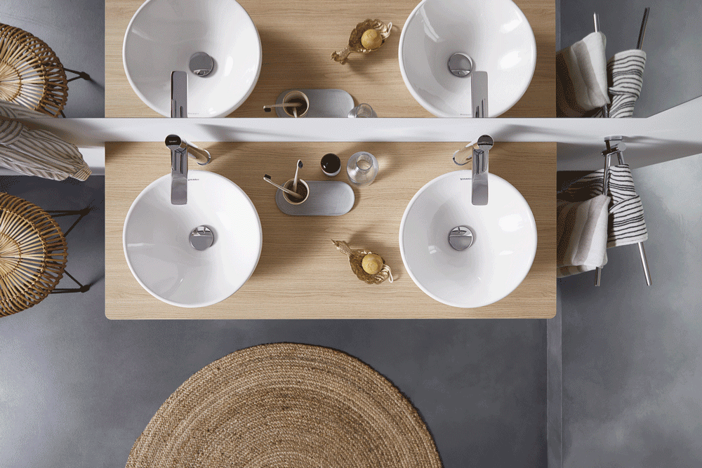 D-Neo Boho basins overhead view