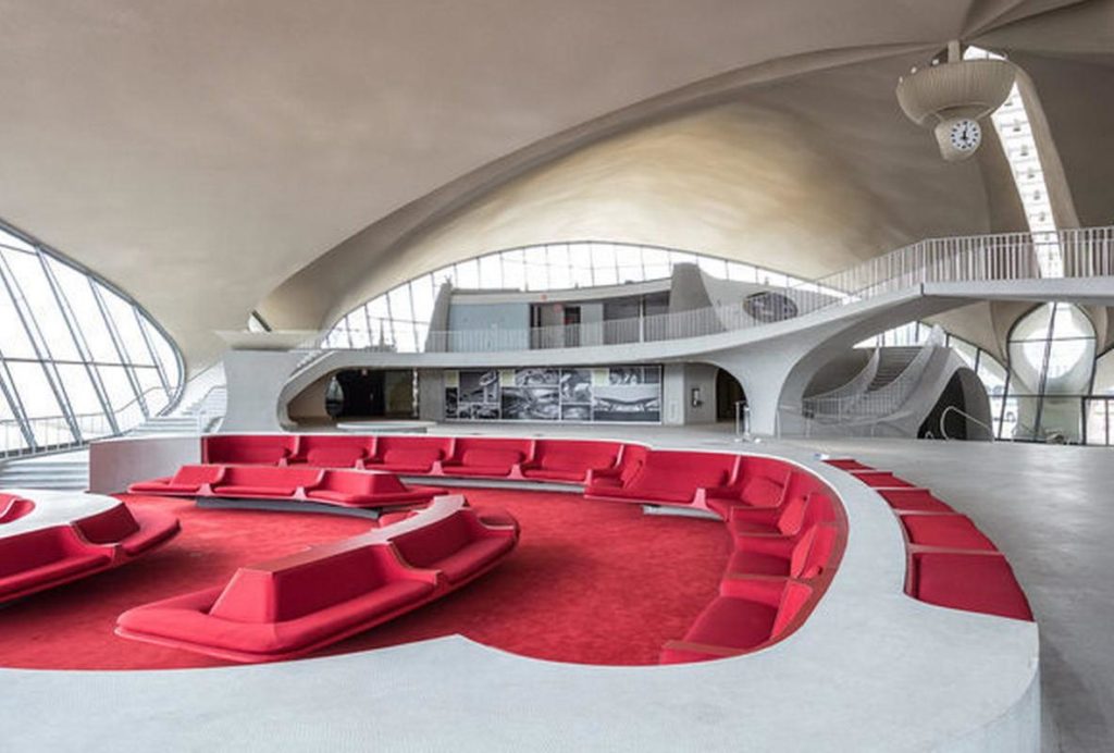 TWA terminal interior in 2001