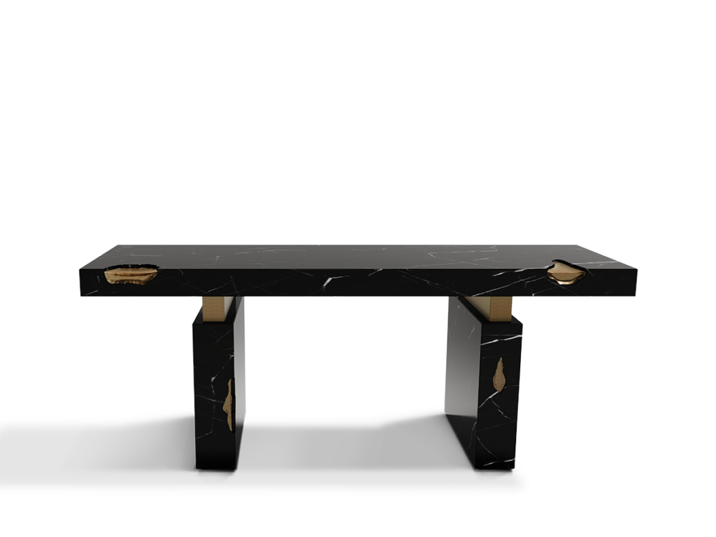 Nougat desk front view