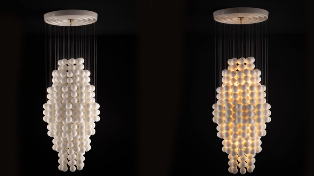 Ball Lamps by Verner Panton