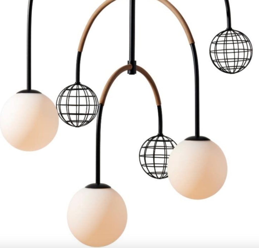 Verdo chandelier empty cages