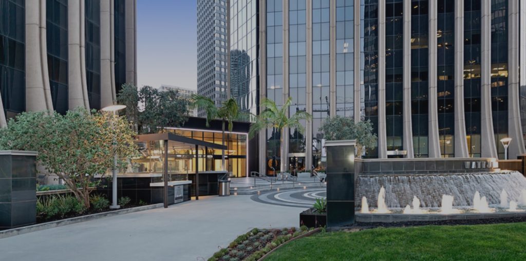 Archilume P1M pendant exterior of Watt Plaza