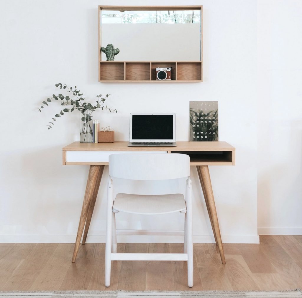 The Celine Desk is Ideal for Small Spaces
