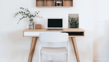 The Celine Desk is Ideal for Small Spaces