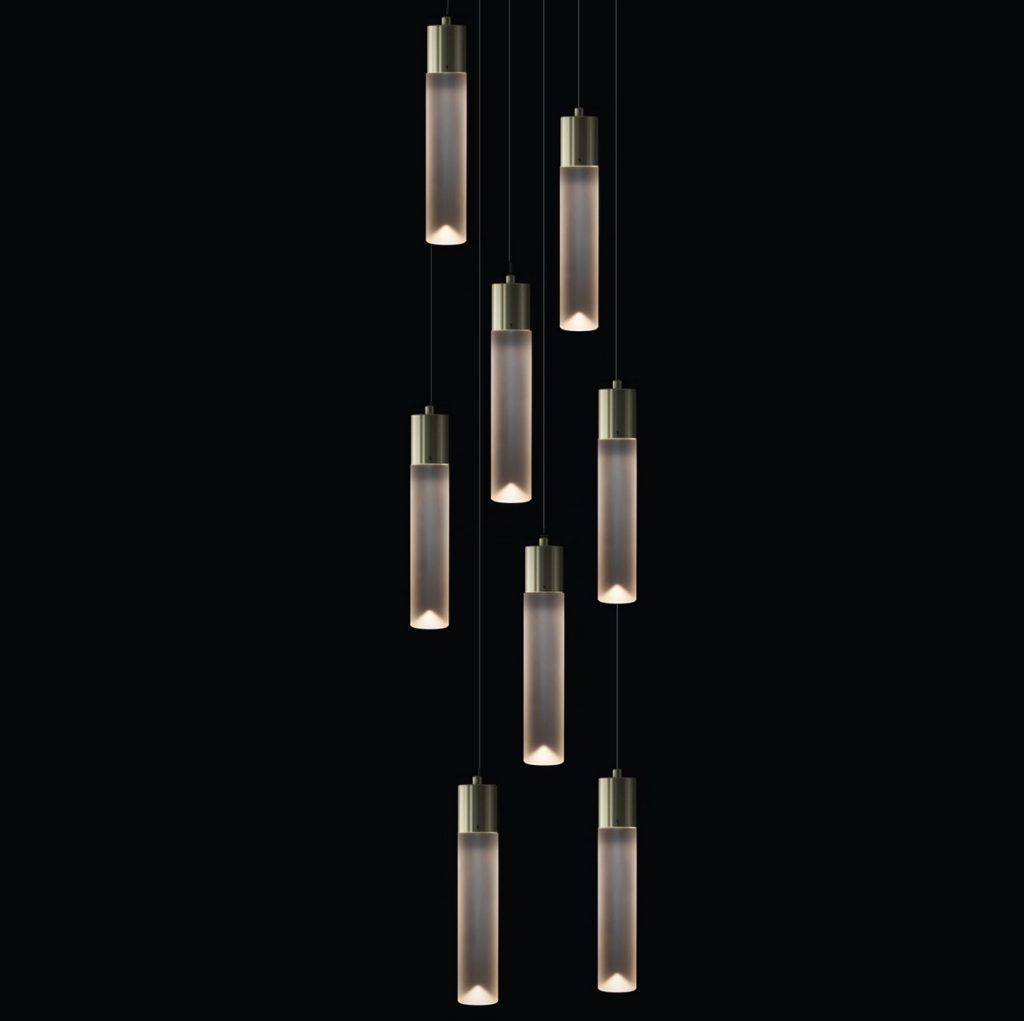 Archilume P1M pendant detail of clustered grouping