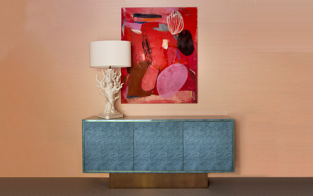 Blue Palisades cabinet