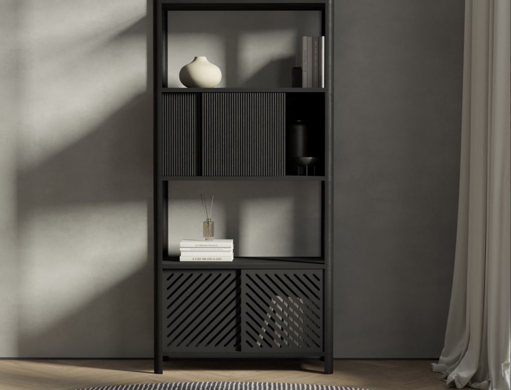 Cloe tall module in black