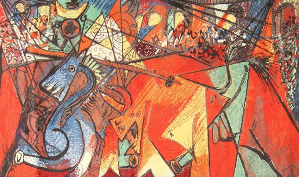 Nazmiyal PIcasso art rug