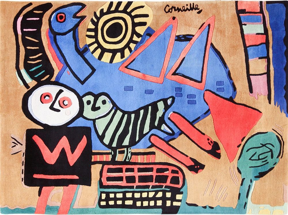 Nazmiyal Corneille art rug