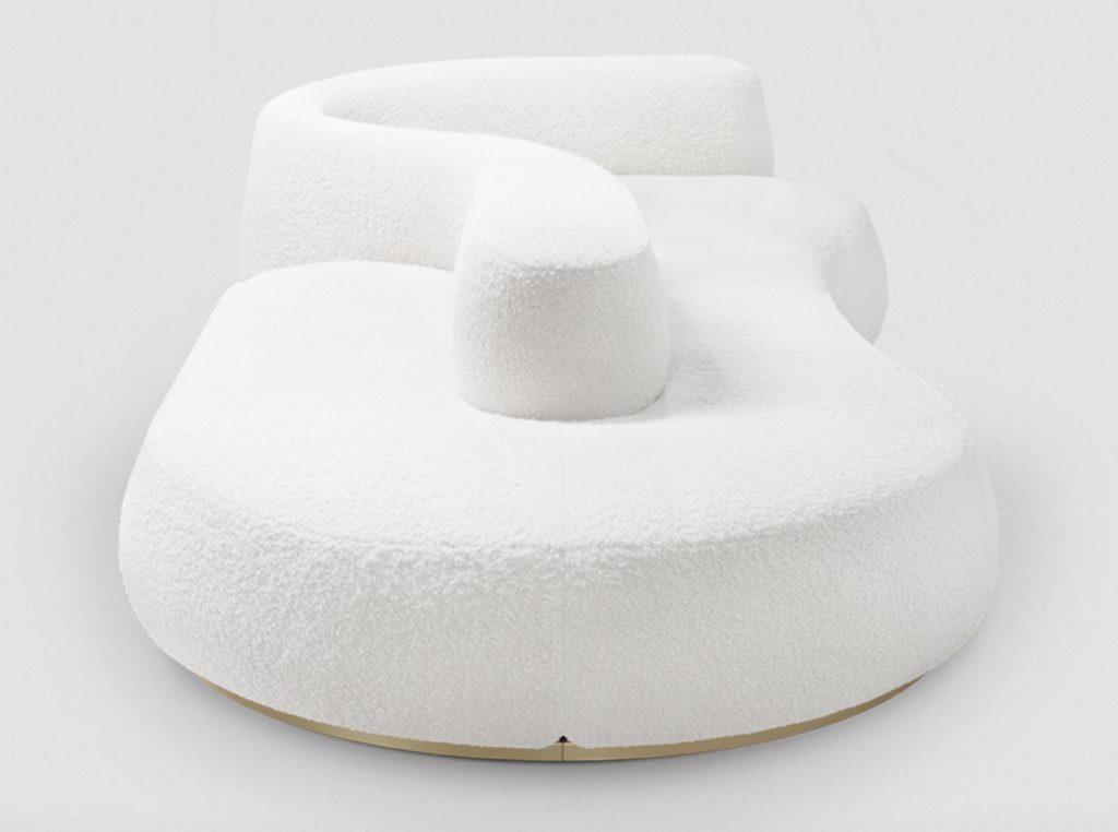 Kay sofa light gray