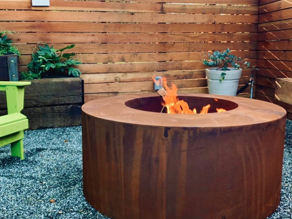 MK Designs’ Corten Fire Pit will Outlast the Apocalypse MK Designs’ Corten Fire Pit will Outlast the Apocalypse