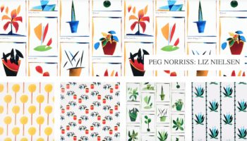Peg Norriss-Liz Nielsen Wallcovering Collection by Schumacher