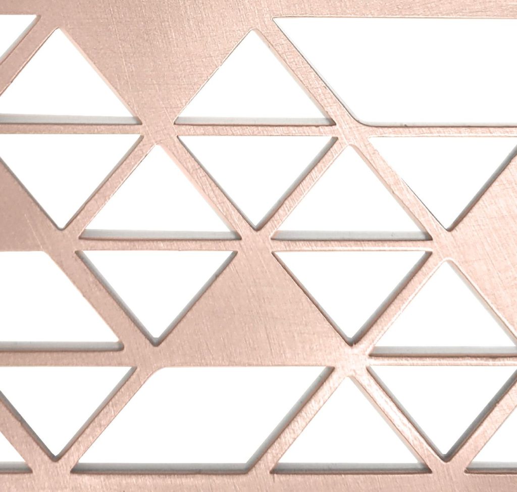 Móz Designs Rose Gold detail