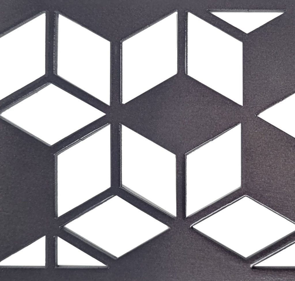 Móz Designs Steel Lavender detail