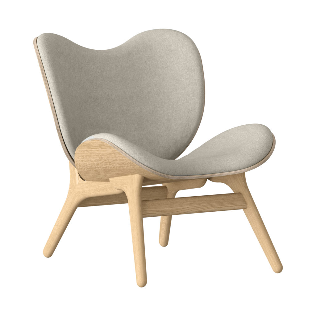 Umage natural with sterling upholstery