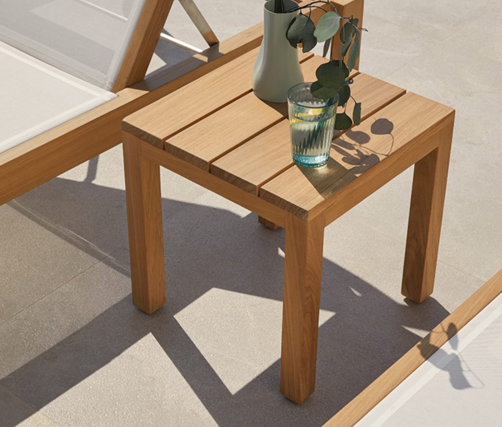 Bay Collection side table detail