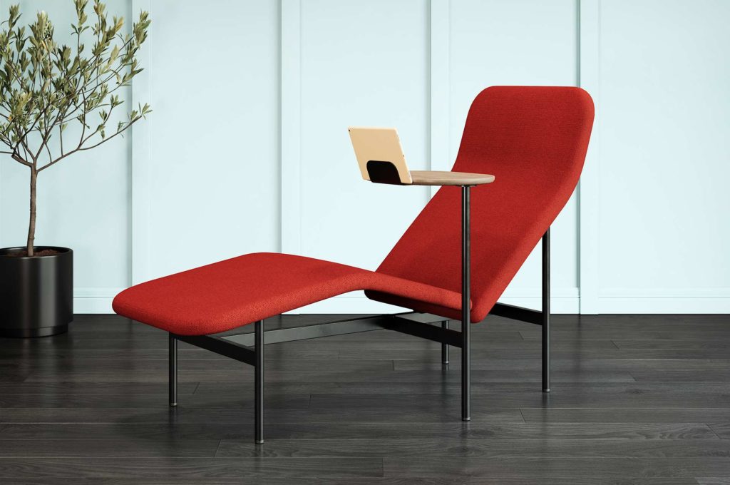 At NeoCon 2022: Avalon Lounge by KFI Studios At NeoCon 2022: Avalon Lounge by KFI Studios