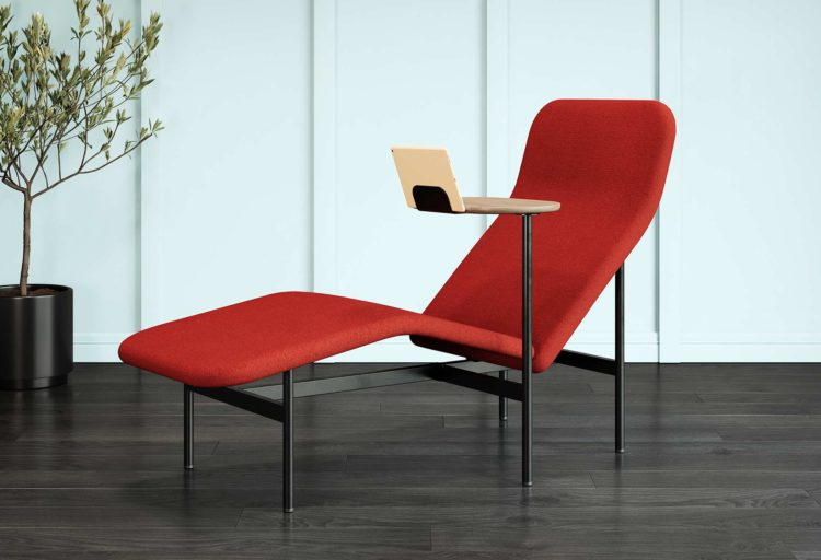 Avalon Lounge in red
