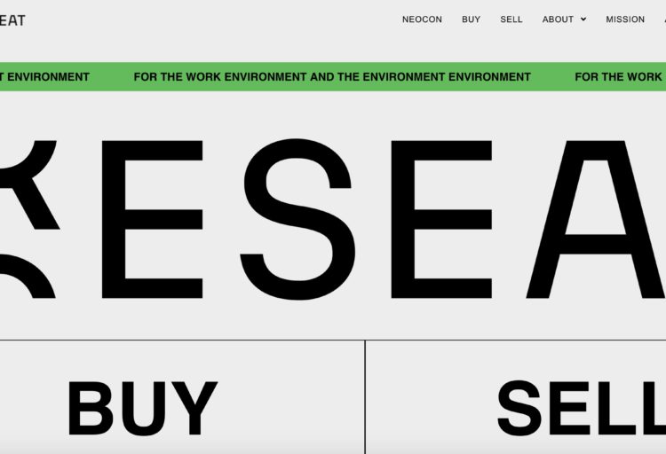 Reseat home page