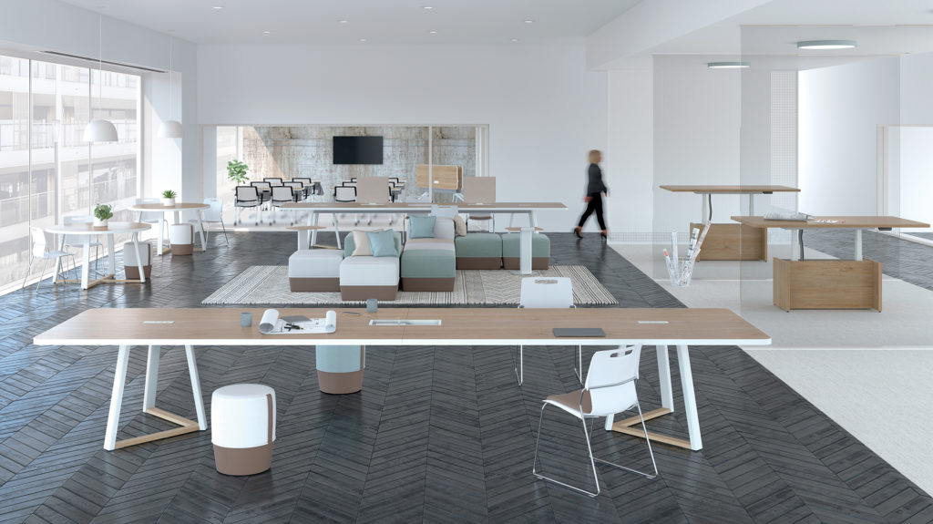 Quorum tables in conference room