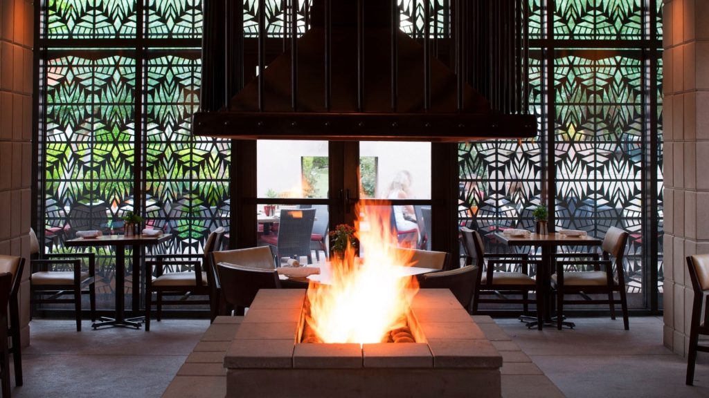 Parasoleil panels at Arizona Biltmore restaurant