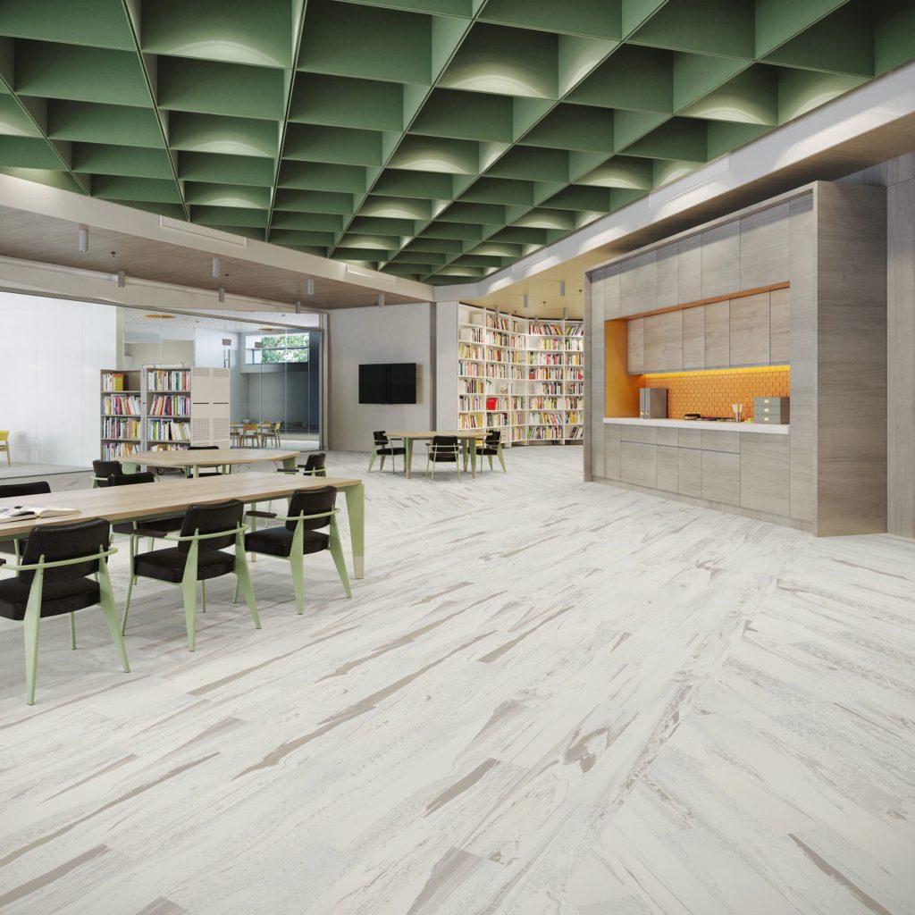 Open Range in library gray tones