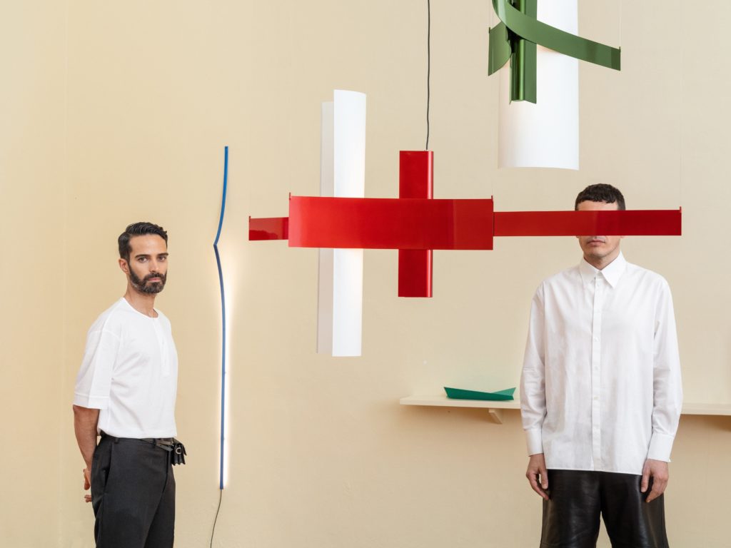 Fold lighting with designers from Formafantasma