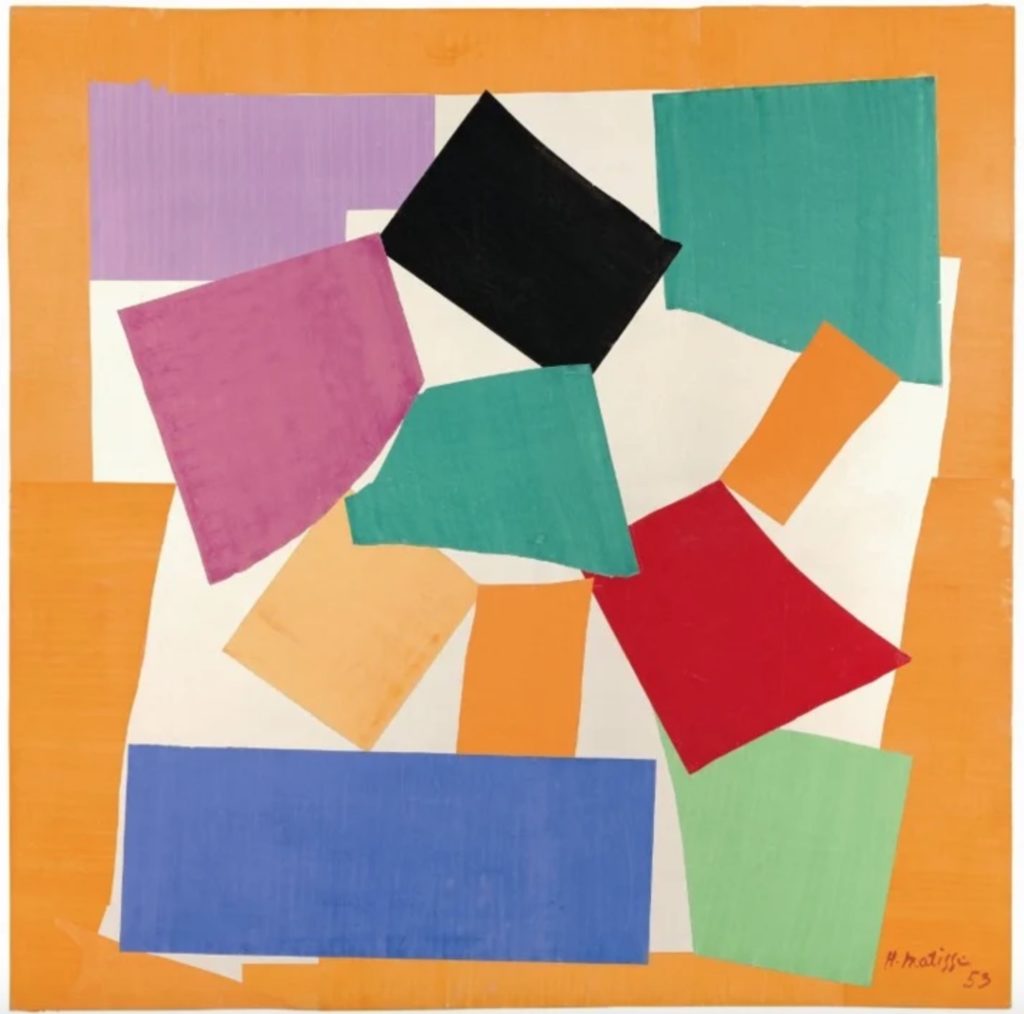 Henri Matisse collage art
