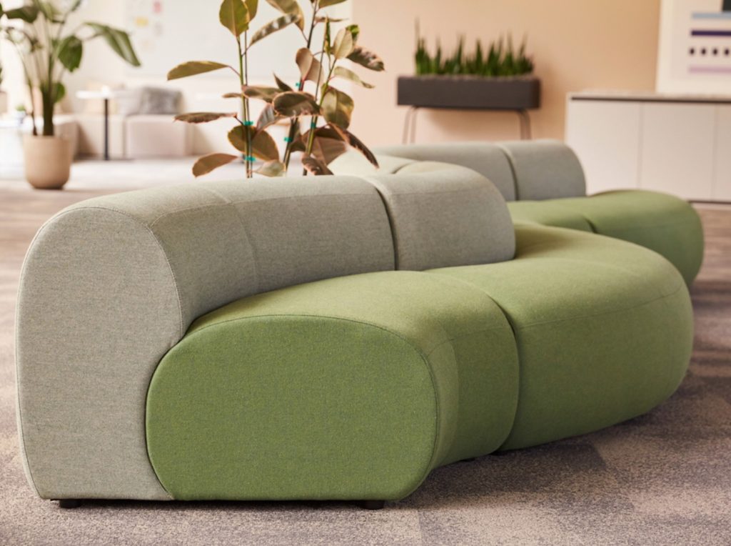 Logger Modular Seating view from the side