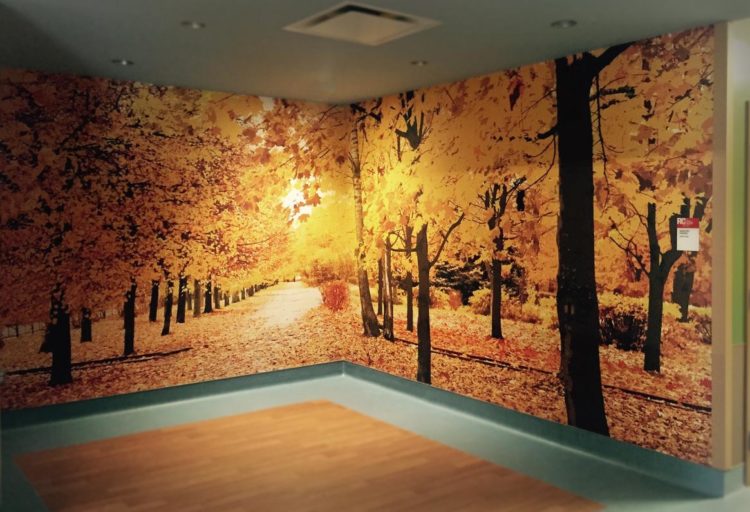WYNIL autumn trees print