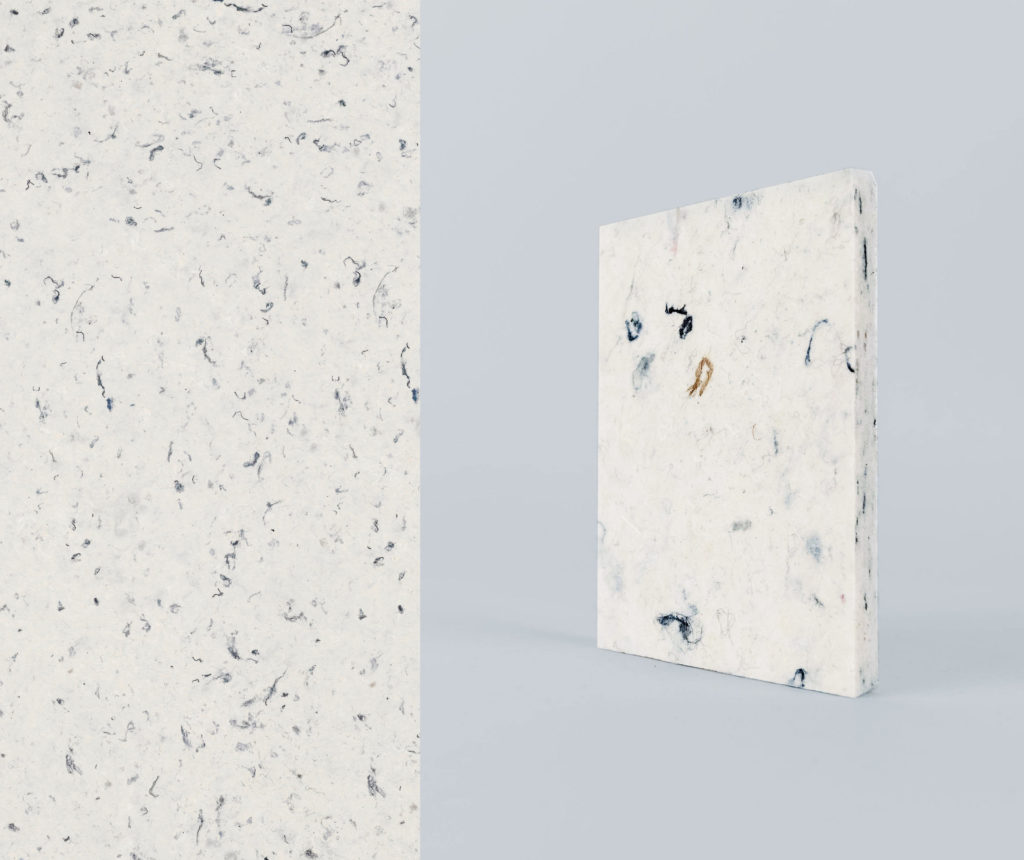 marble white sample of textile wall panel