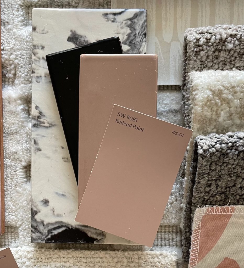 Super Paint paint swatch details, mostly grays and whites with a salmon color too