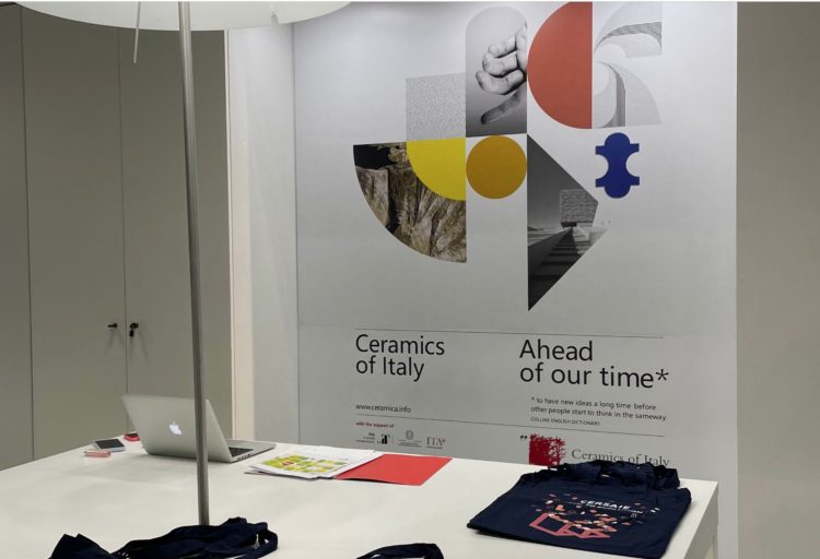 BDNY ceramics of Italy booth display