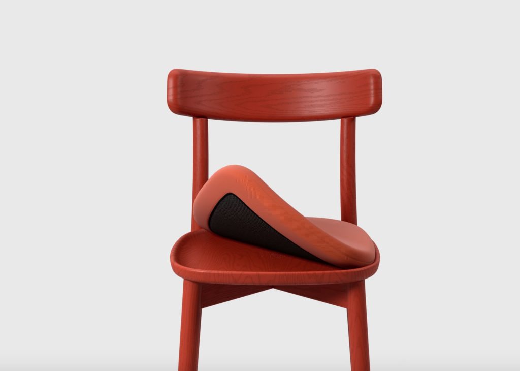 Fondina red view from front