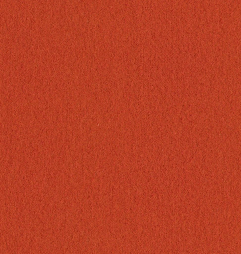 Orangy-red fabric swatch