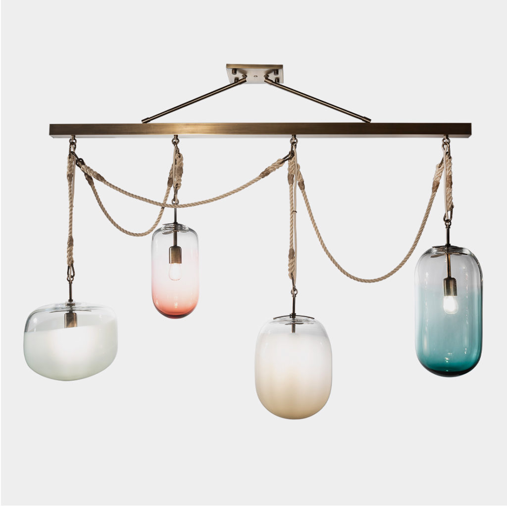 Gourd Bar Chandelier by Tracy Glover Gourd Bar Chandelier by Tracy Glover