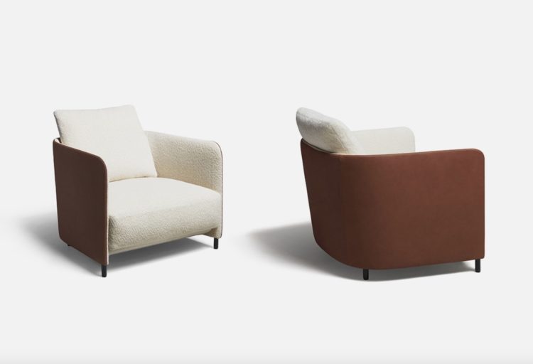 Blendy Movie two chairs front view and side view