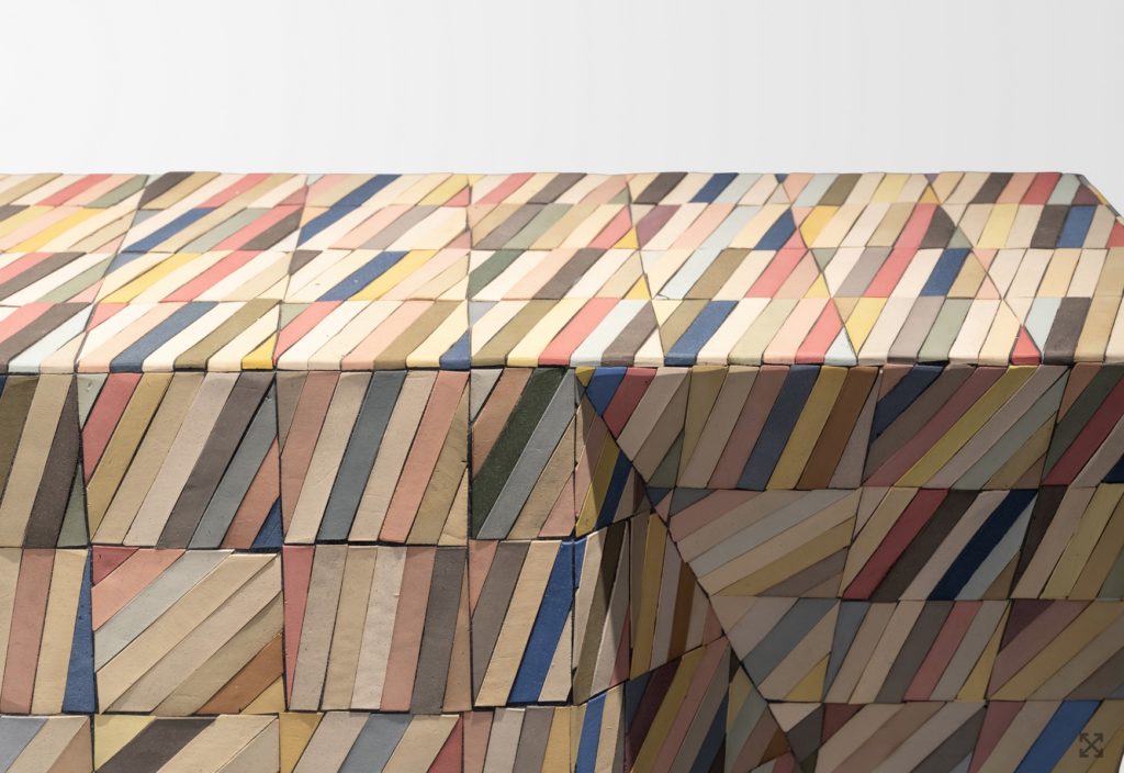 Wall Console top and side