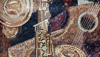 Intricate Adornment by Mozaico Abstract Mosaics