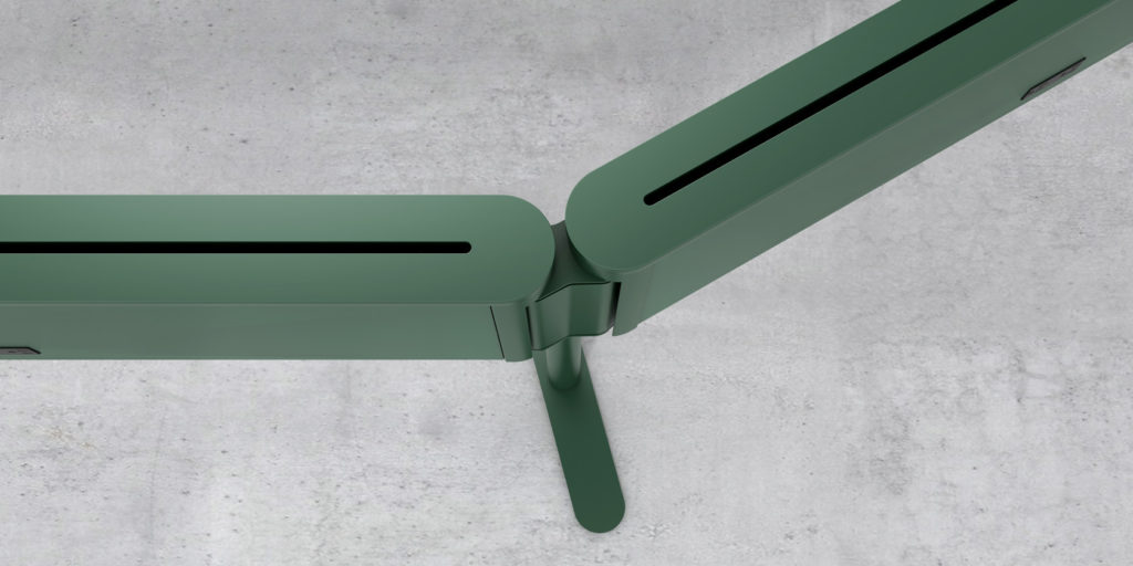 Edison pivoting rail