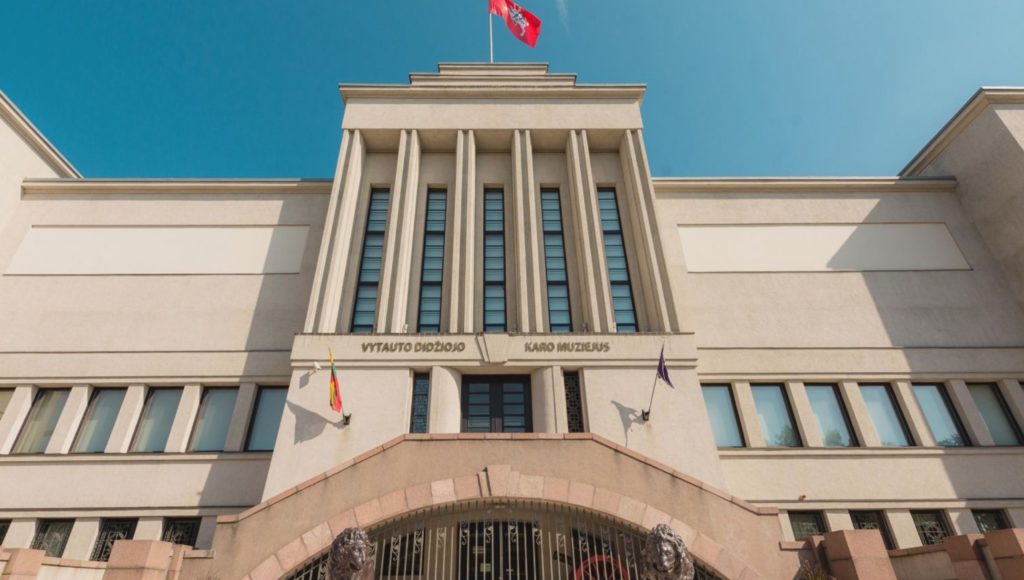 Vytautas War Museum in Kaunas with Art Deco and Modernist elements