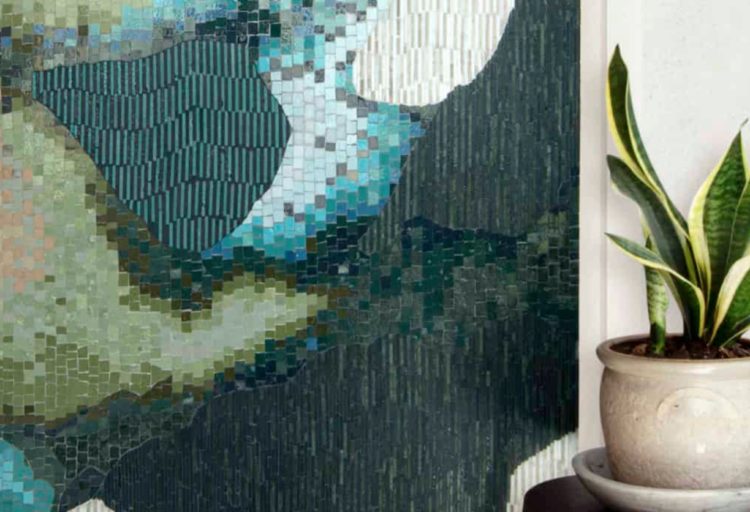 You Shape the World mosaic close-in view